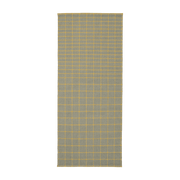 Tapis de couloir dhurrie en polyester taupe 80x160 cm Tiles 3 - Nanimarquina - The Cool Republic