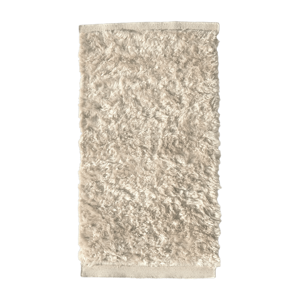Beige wool runner 80 x 170 cm Wellbeing - Nanimarquina - The Cool Republic