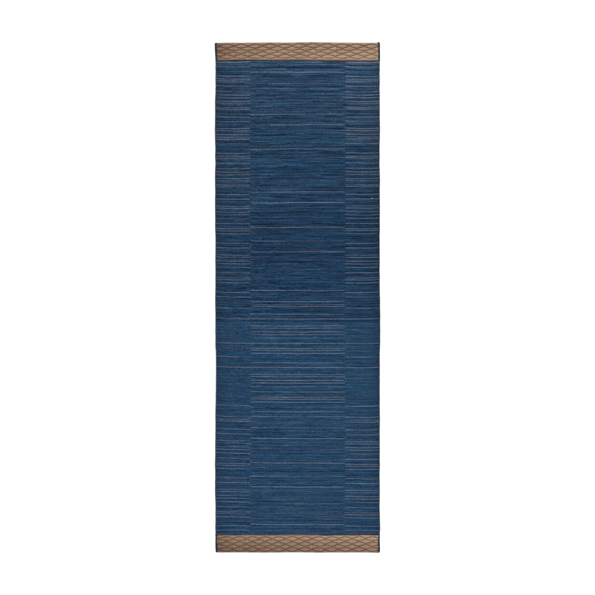 Tapis de couloir en tissage bleu 240x80 cm Guna 01 - Gervasoni - The Cool Republic