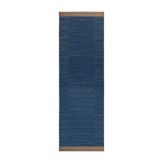 Tapis de couloir en tissage bleu 240x80 cm Guna 01 - Gervasoni - The Cool Republic