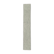 Tapis de couloir kilim en laine noir 75x400 cm Blur - Nanimarquina - The Cool Republic