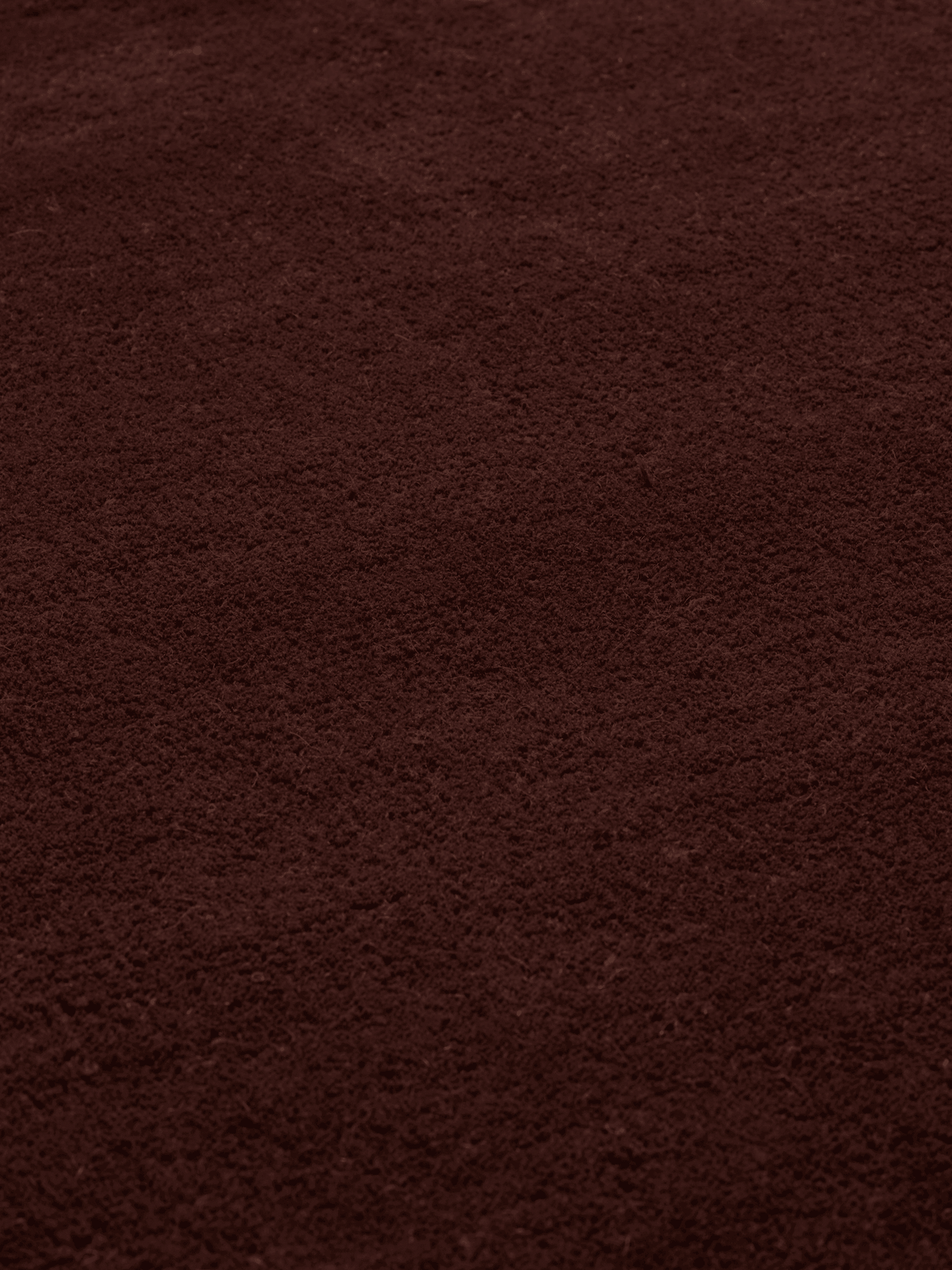 Tapis de couloir rectangulaire en laine tufté marron foncé 80 x 200 cm Stille - Ferm Living - The Cool Republic