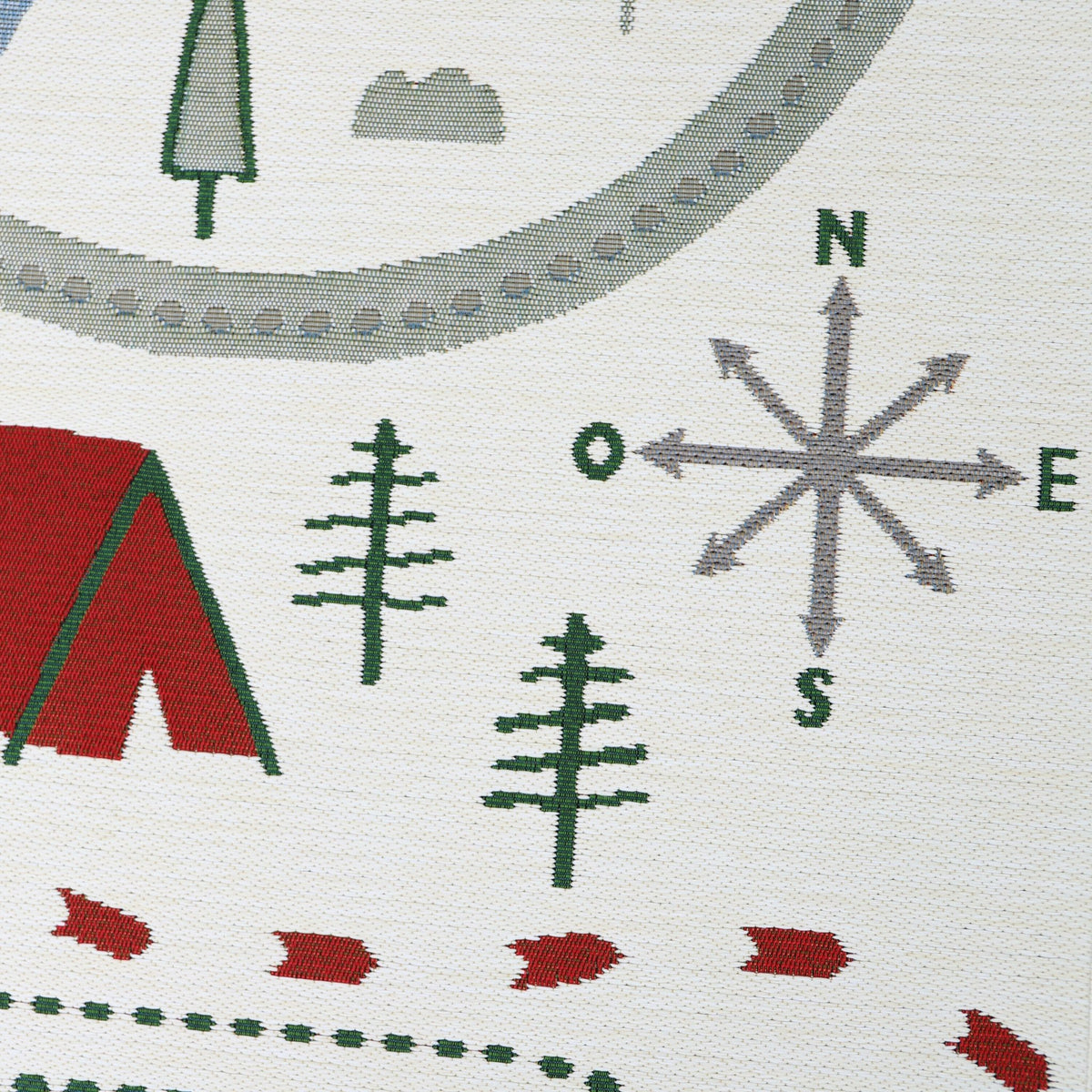 Tapis de jeu pour enfant en polypropylène 123x180 cm Little Camper - Nattiot - The Cool Republic