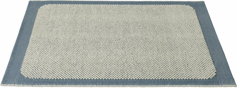Tapis de laine bleu pâle 170x240 cm Pebble - Muuto - The Cool Republic