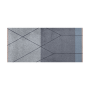 Tapis d'entrée anthracite 70 x 150 cm Linea - Mette Dittmer - The Cool Republic