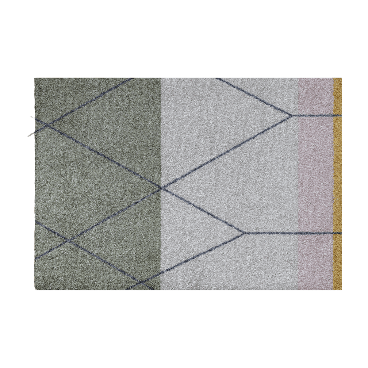 Entrance mat thyme 55 x 80 cm Linea - Mette Dittmer - The Cool Republic