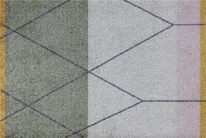 Tapis d'entrée thym 55 x 80 cm Linea - Mette Dittmer - The Cool Republic