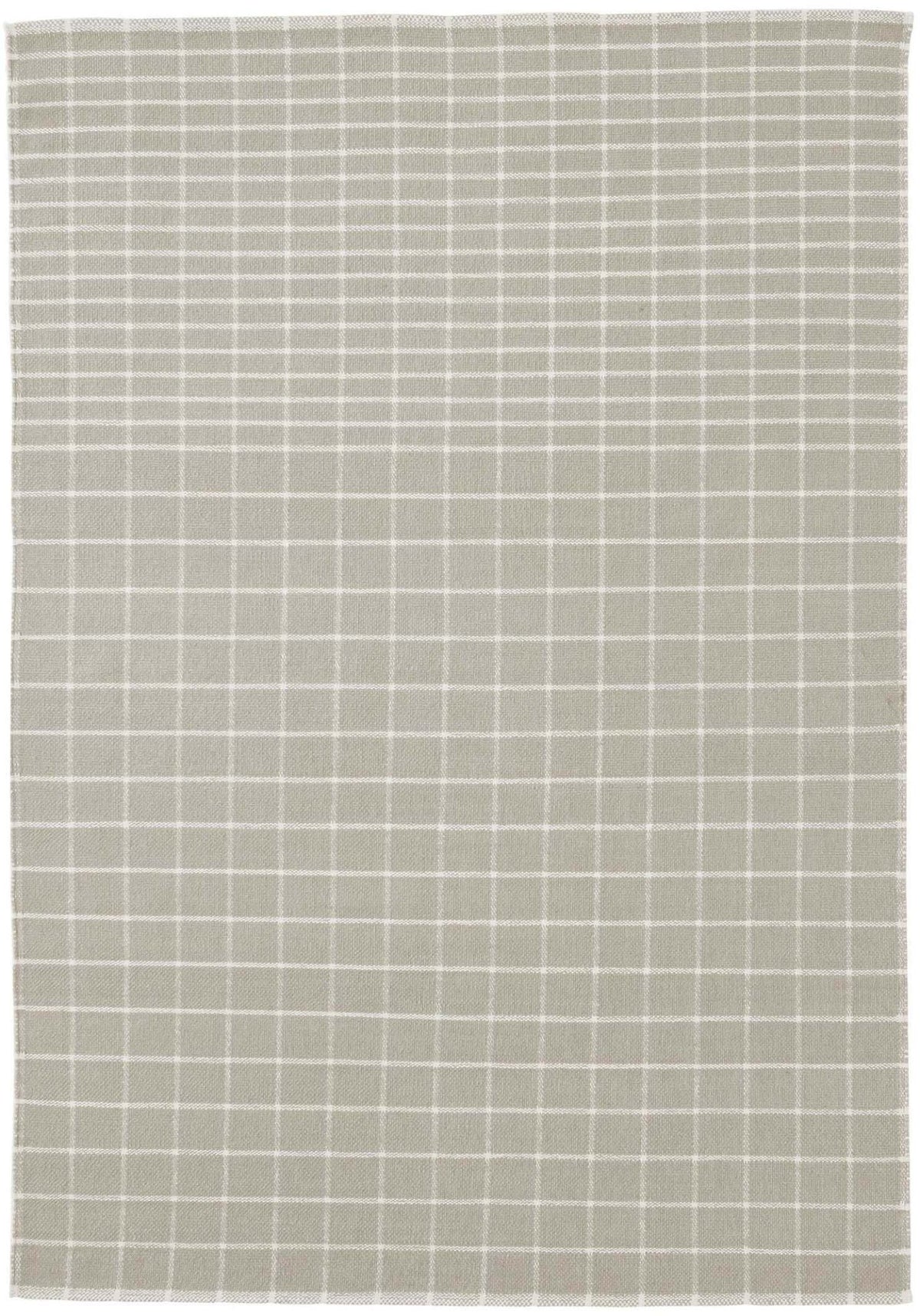 Rectangular outdoor rug dhurrie woven à la beige 200x300 cm Tiles - Nanimarquina - The Cool Republic