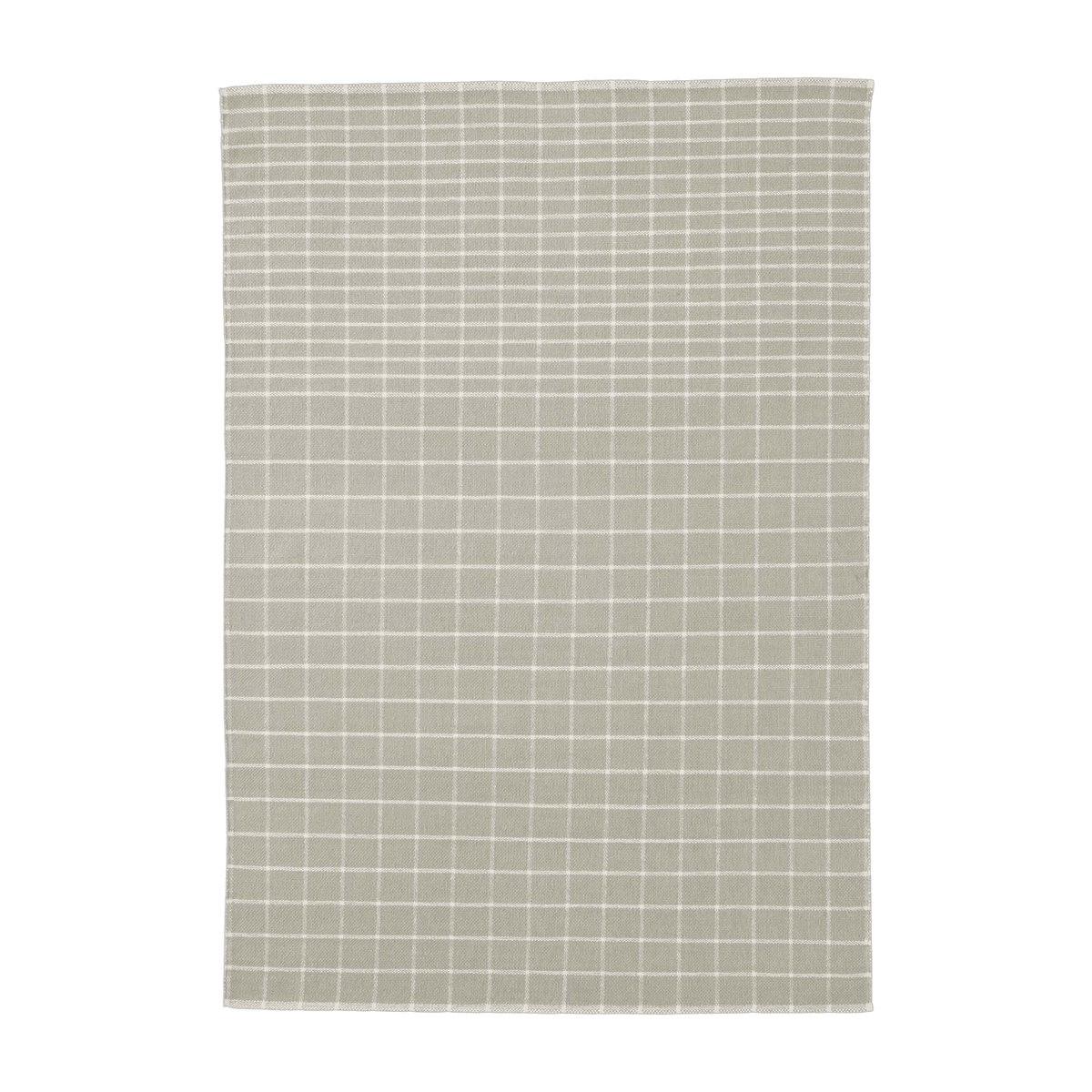 Tapis d'extérieur rectangulaire dhurrie tissé à la main beige 250x350 cm Tiles - Nanimarquina - The Cool Republic