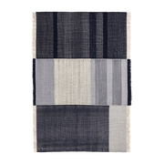 Tapis d'extérieur rectangulaire dhurrie tissé à la main bleu 200x300 cm Tres - Nanimarquina - The Cool Republic