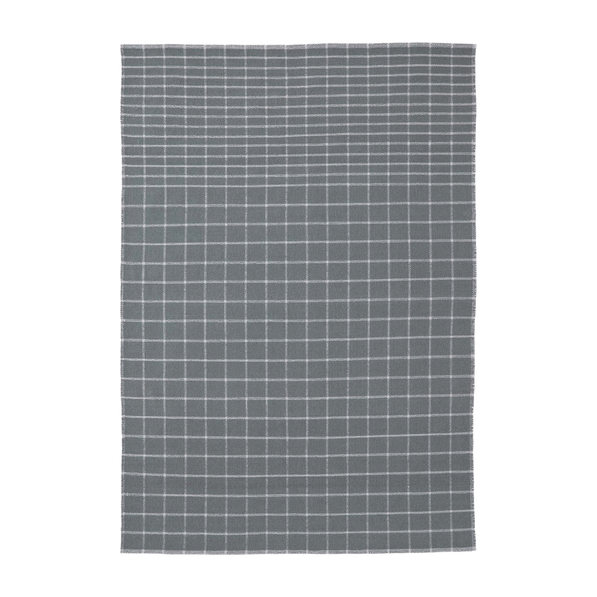 Rectangular outdoor rug dhurrie woven à la gray 170x240 cm Tiles - Nanimarquina - The Cool Republic