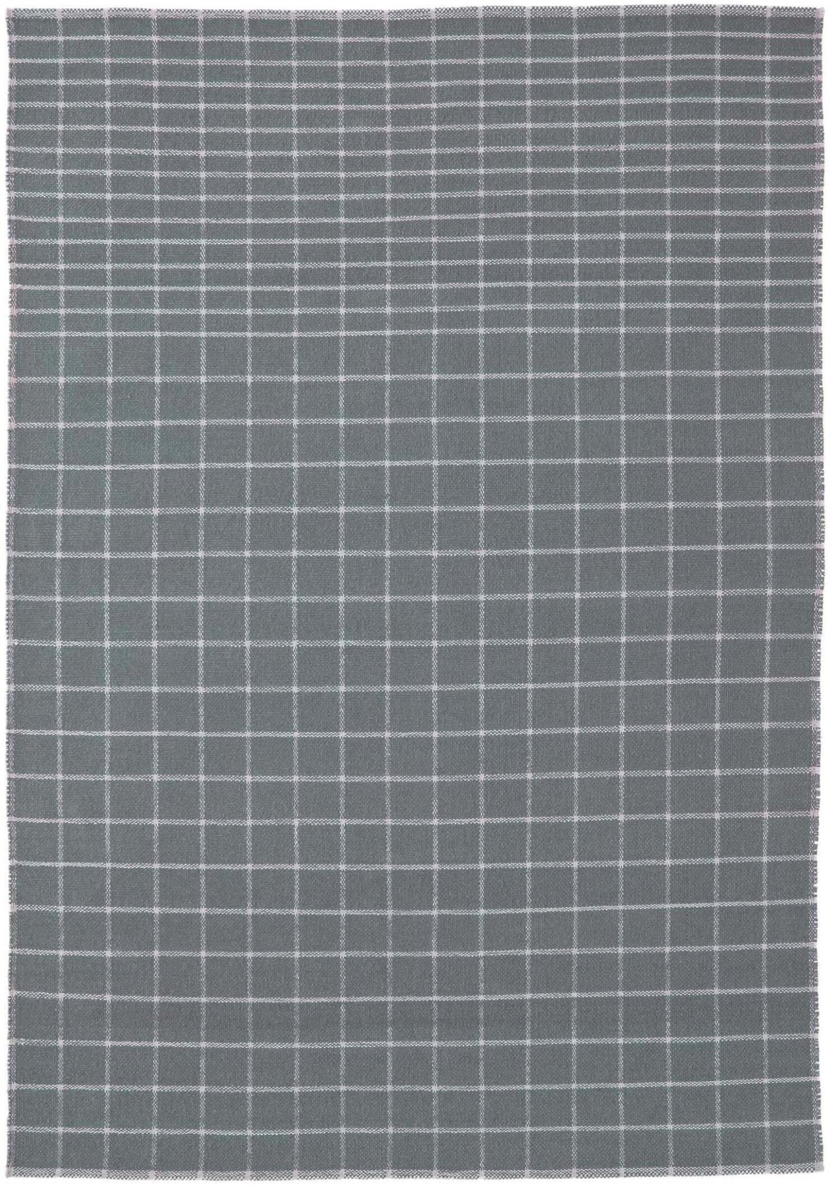 Rectangular outdoor rug dhurrie woven à la gray 200x300 cm Tiles - Nanimarquina - The Cool Republic