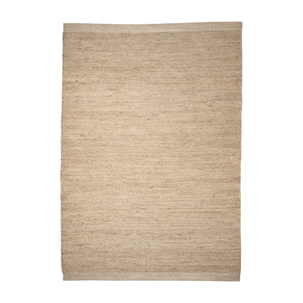 Beige jute dhurrie rug 170 x 240 cm Herb - Nanimarquina - The Cool Republic