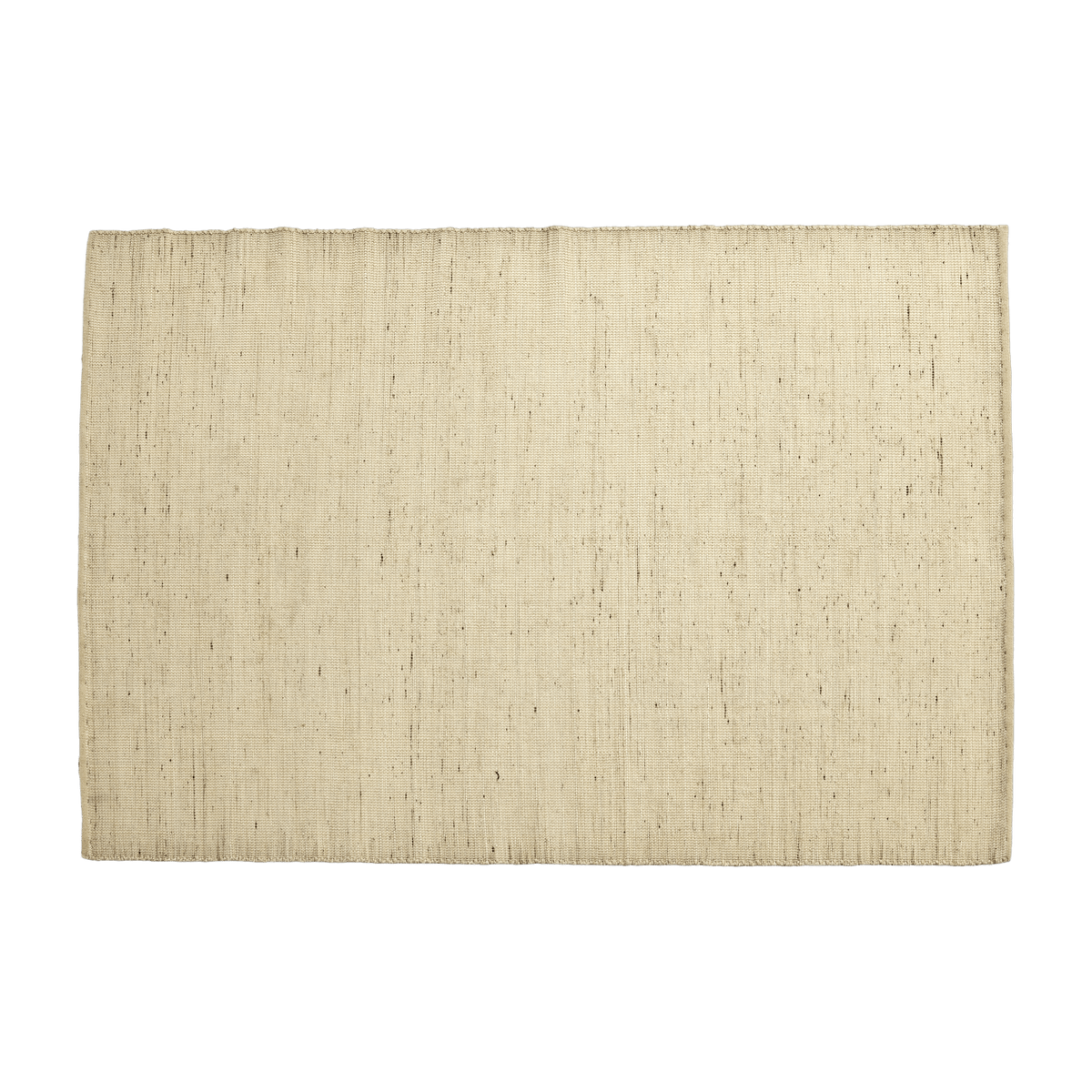 Tatami - beige wool dhurrie rug 200 x 300 cm Nanimarquina - The Cool Republic