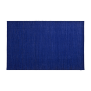 Tapis dhurrie en laine bleu indigo 170x240 cm Tatami - Nanimarquina - The Cool Republic