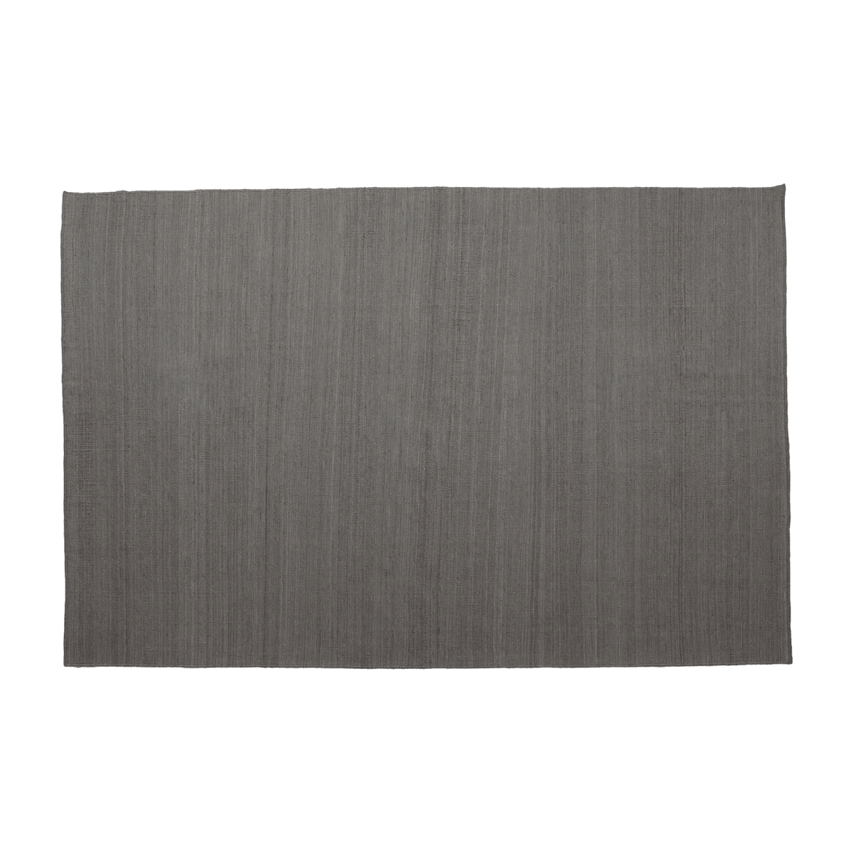 Tapis dhurrie en laine gris 170x240 cm Nomad - Nanimarquina - The Cool Republic