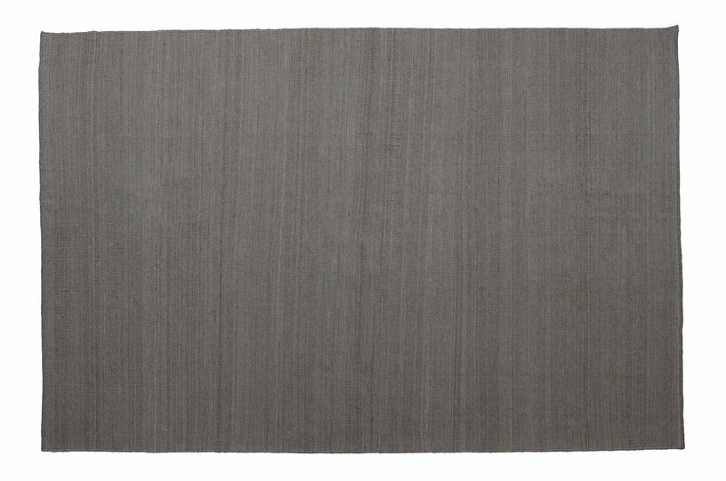 Tapis dhurrie en laine gris 200x300 cm Nomad - Nanimarquina - The Cool Republic