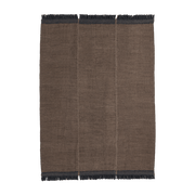 Brown wool dhurrie rug 170 x 240 cm Mia - Nanimarquina - The Cool Republic