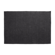 Tapis dhurrie en laine noir 170x240 cm Nomad - Nanimarquina - The Cool Republic