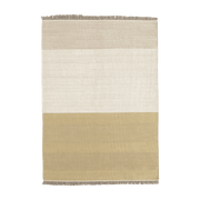 Ochre wool rug 200 x 300 cm Tres Stripes - Nanimarquina - The Cool Republic