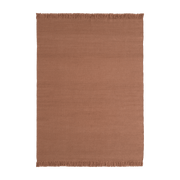 Tapis dhurrie en laine rose blush 170x240 cm Colors - Nanimarquina - The Cool Republic