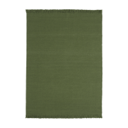 Tapis dhurrie en laine vert basilique 170x240 cm Colors - Nanimarquina - The Cool Republic