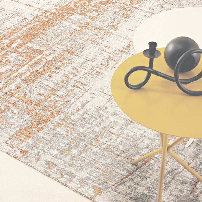 Tapis doré 140x200 cm Raggio di Sole - Meme Design - The Cool Republic