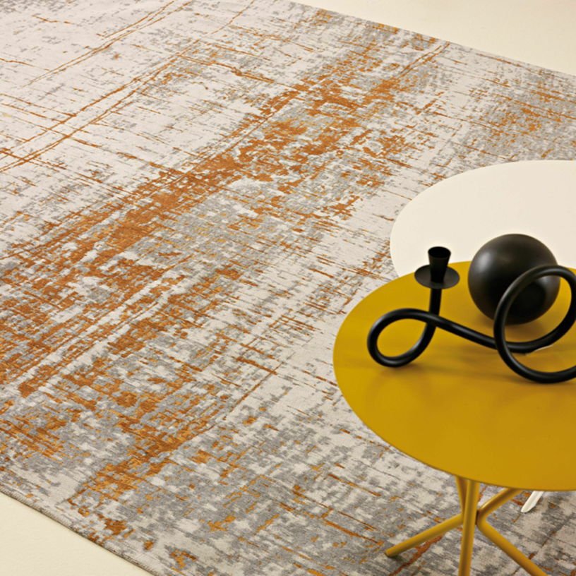 Tapis doré 170x240 cm Raggio di Sole - Meme Design - The Cool Republic