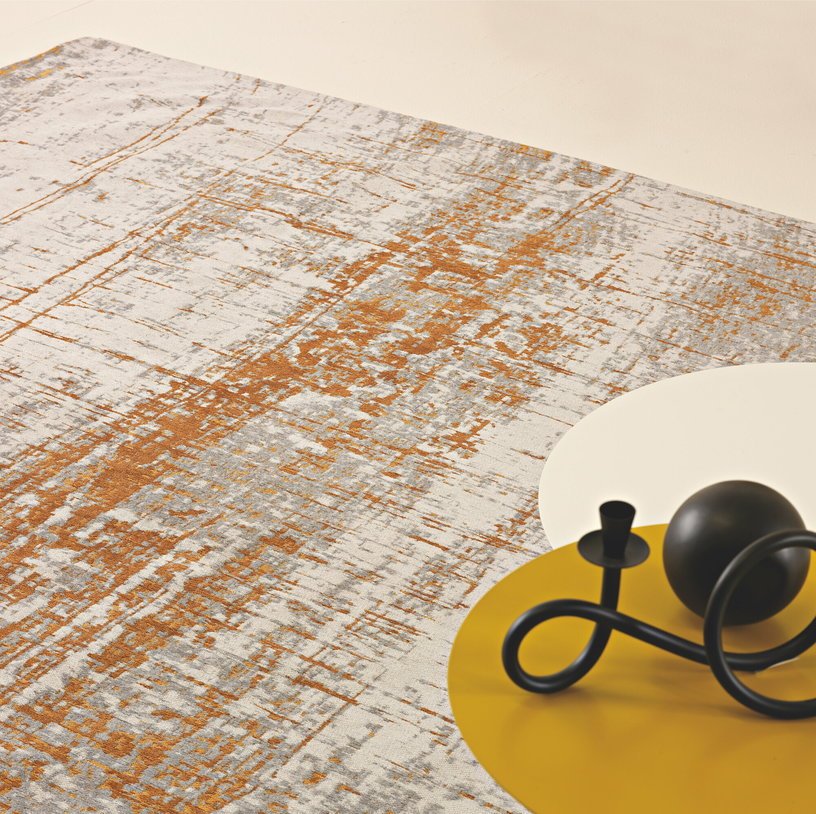 Tapis doré 200x280 cm Raggio di Sole - Meme Design - The Cool Republic