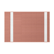 Tapis en corde rouge 200x300 cm Onda - Fast Spa - The Cool Republic