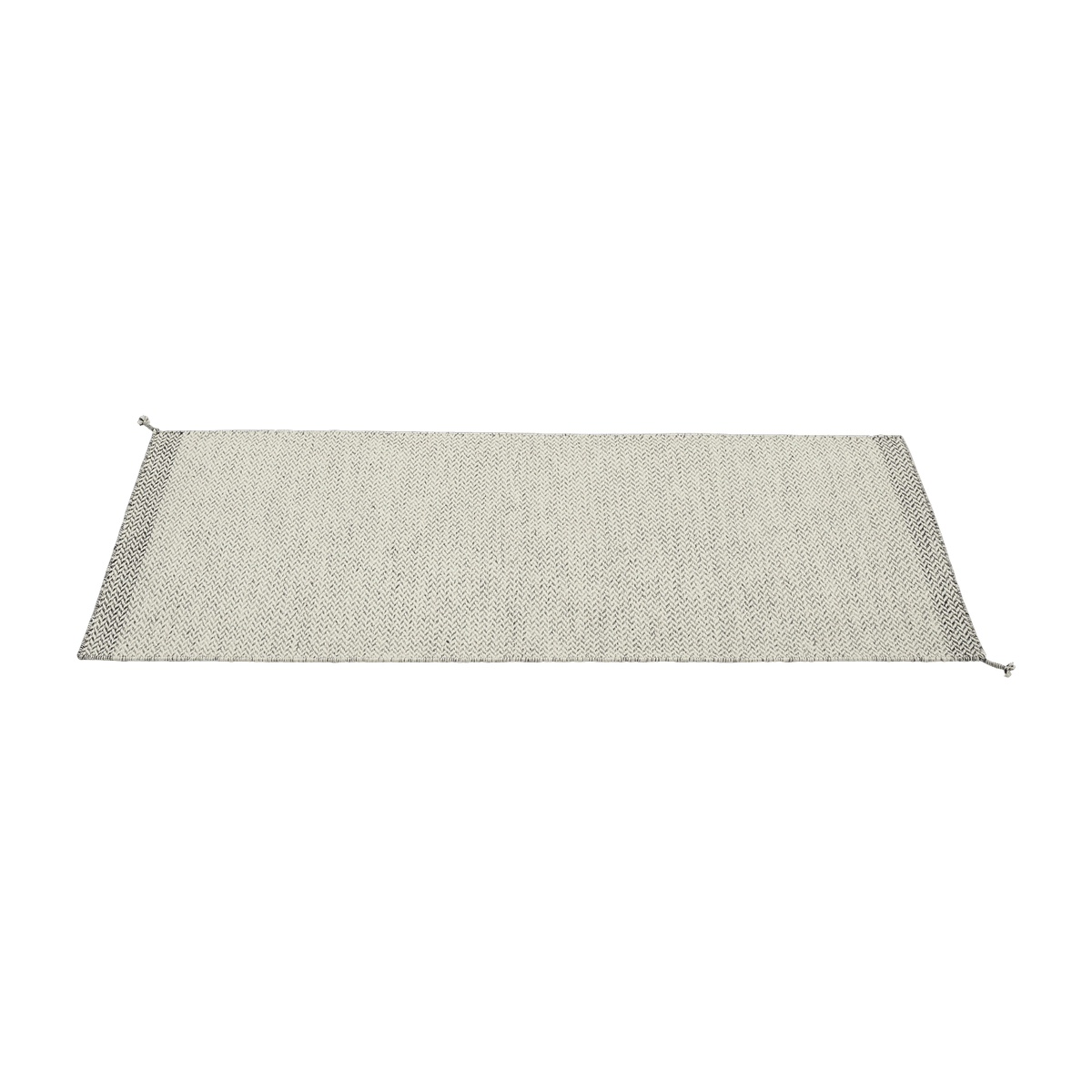 Tapis en coton blanc cassé 200x80 cm Copenhagen - Muuto - The Cool Republic