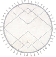 Tapis en coton gris 110 cm Come - Nattiot - The Cool Republic