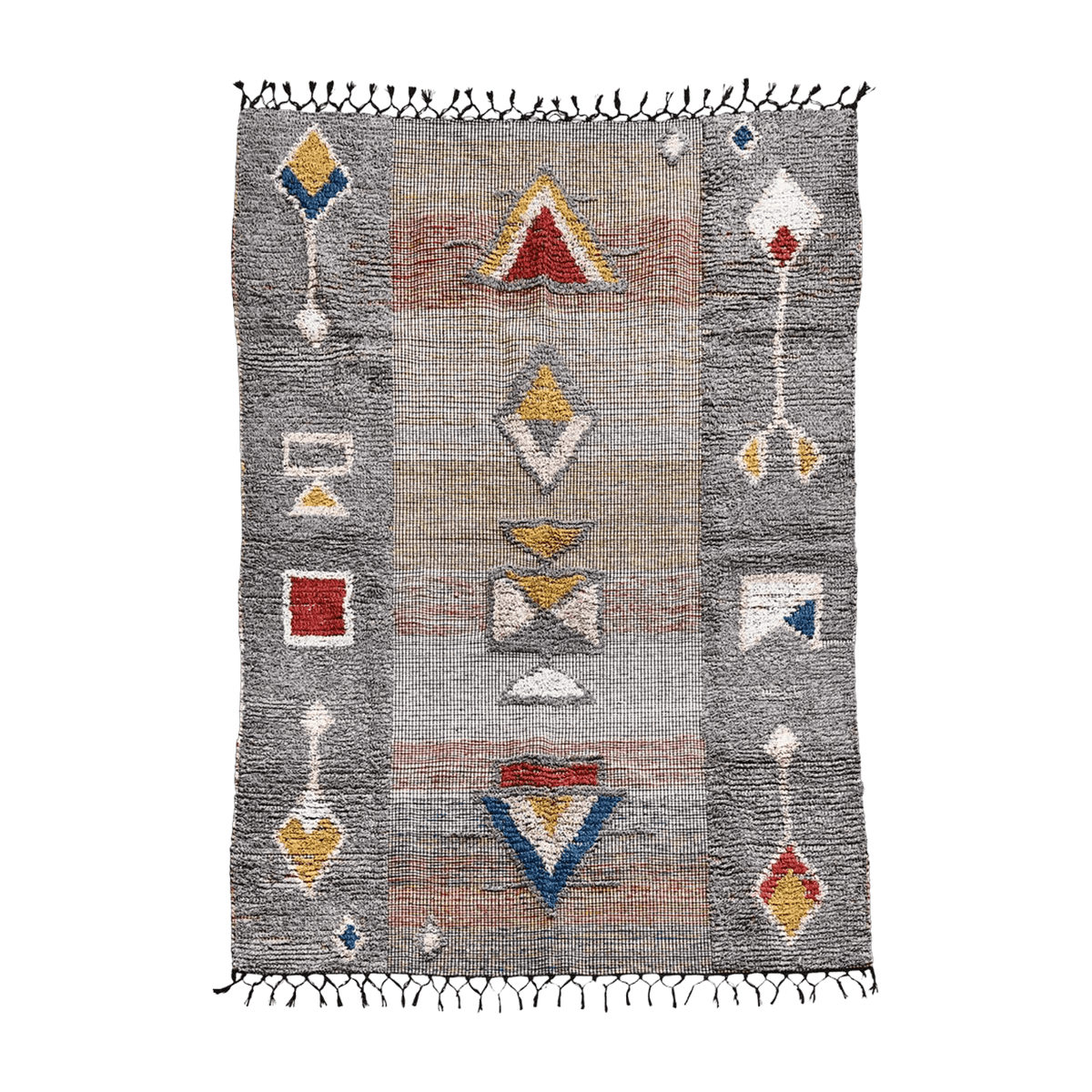 Tapis en coton multicolore 140x200 cm Amara - House Doctor - The Cool Republic