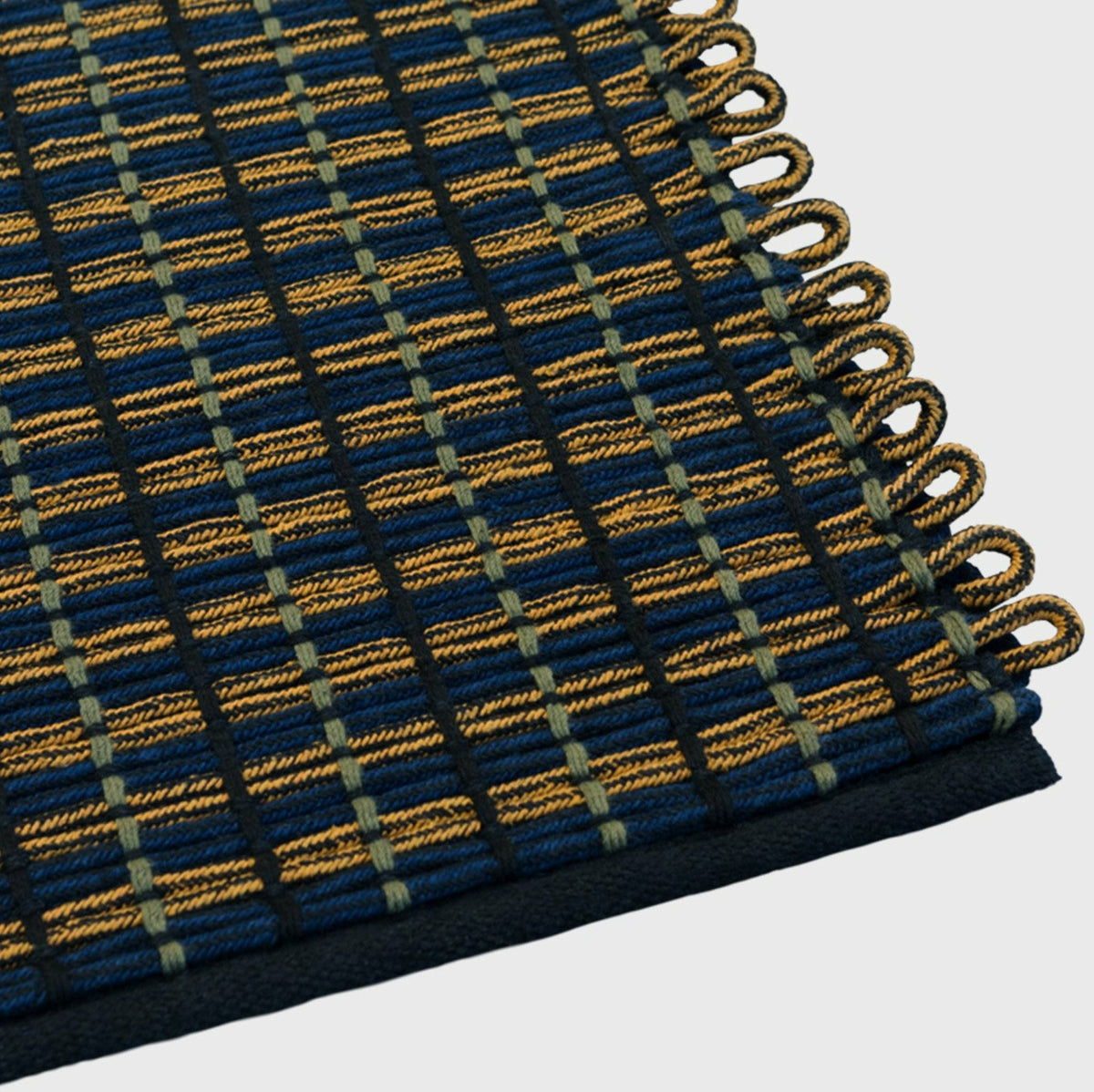 Tapis en coton night blue 300x200 cm Rope - Hem - The Cool Republic