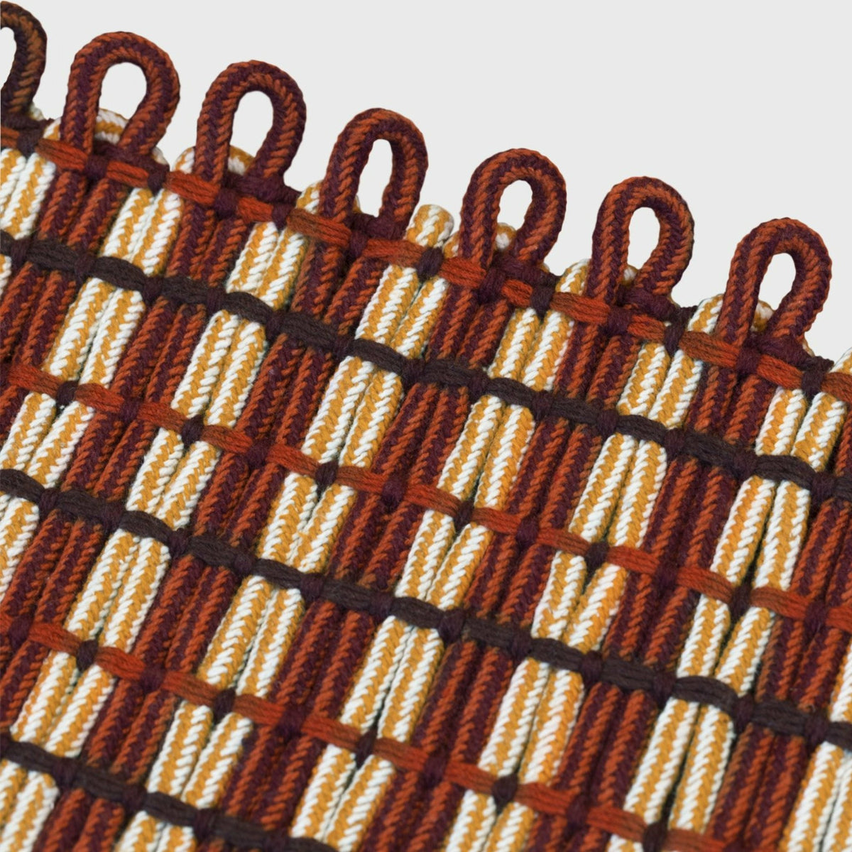 Tapis en coton Terracotta 240x170 cm Rope - Hem - The Cool Republic