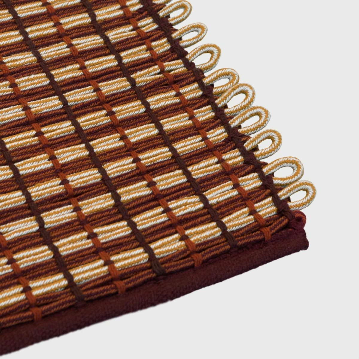 Tapis en coton Terracotta 240x170 cm Rope - Hem - The Cool Republic