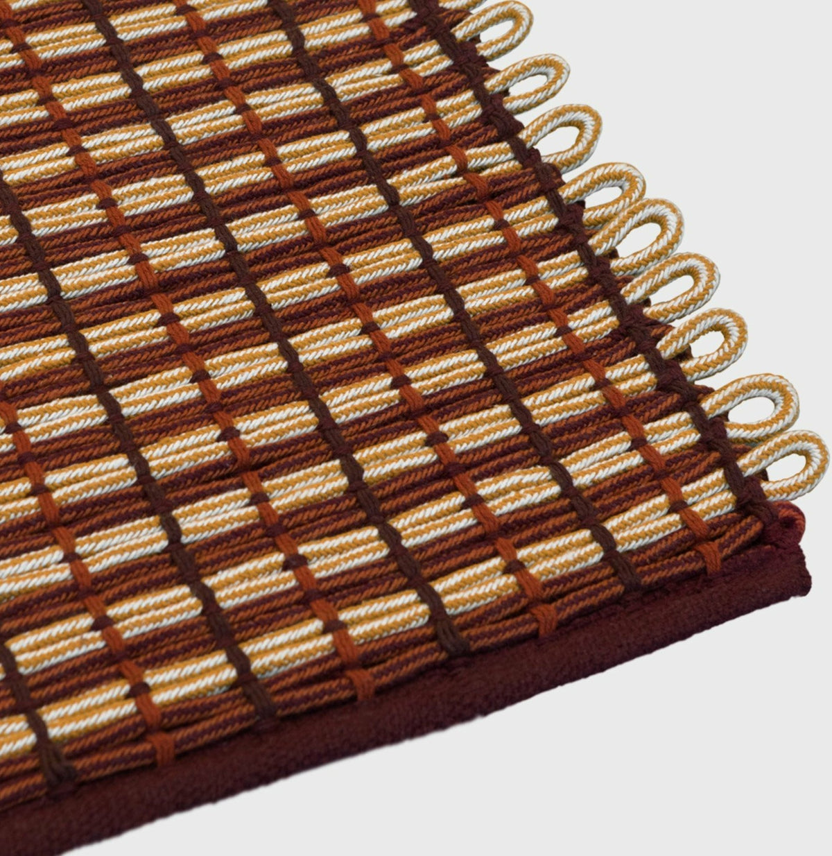 Tapis en coton terracotta 300x200 cm Rope - Hem - The Cool Republic