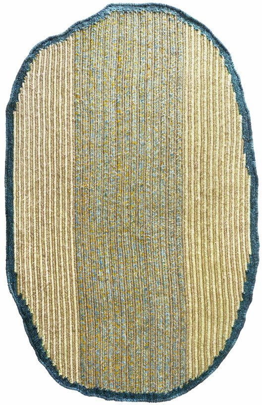 Tapis en fibres naturelles jaune 180x280 cm Uilas - Ames - The Cool Republic