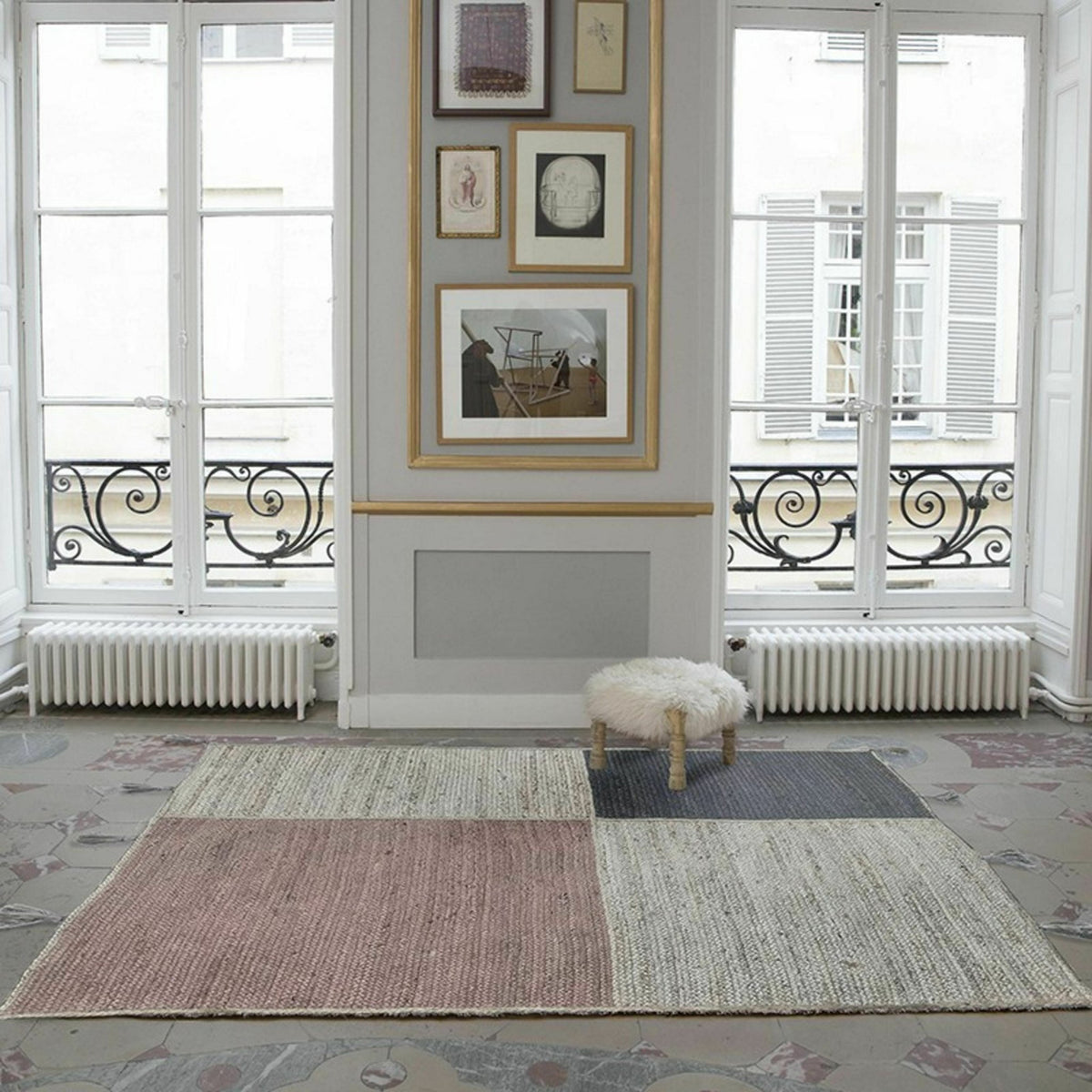 Tapis en jute 200x290 cm Kross - Edito - The Cool Republic