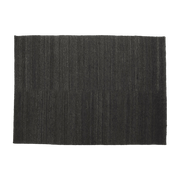 Black jute rug 200 x 300 cm Earth - Nanimarquina - The Cool Republic
