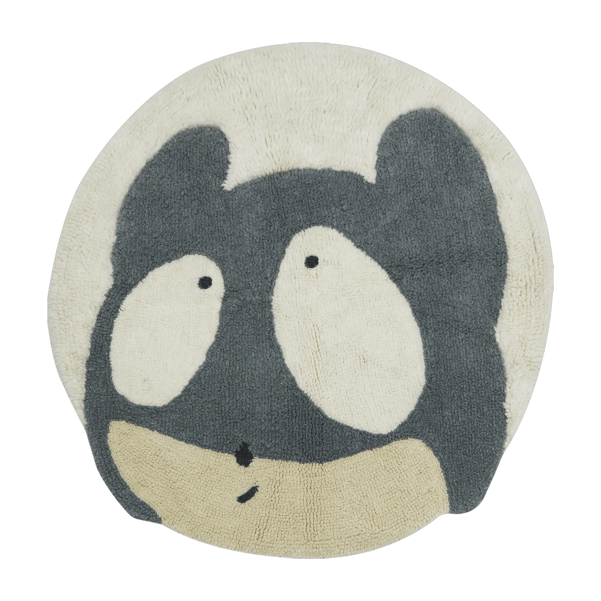 Tapis en laine 100x100 cm Astromouse - Lorena Canals - The Cool Republic
