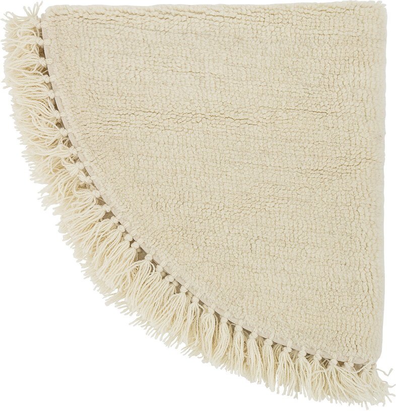 Tapis en laine 110 cm Nature - Bloomingville - The Cool Republic