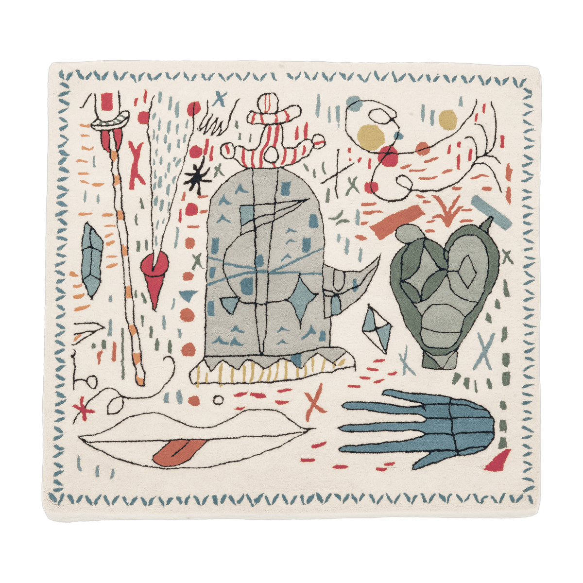 Tapis en laine 130x120 cm HayonxNani - Nanimarquina - The Cool Republic
