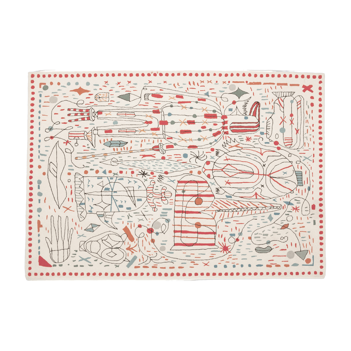Wool Rug 250 x 350 cm Hayon x Nani - Nanimarquina - The Cool Republic
