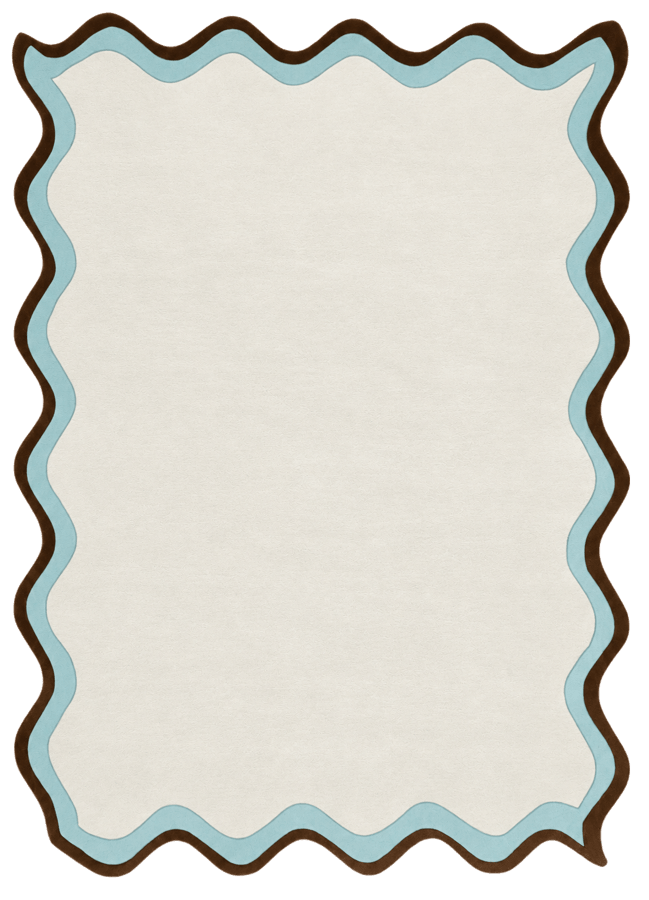 Tapis en laine beige 170x240 cm Cam - SON-TAPIS - The Cool Republic
