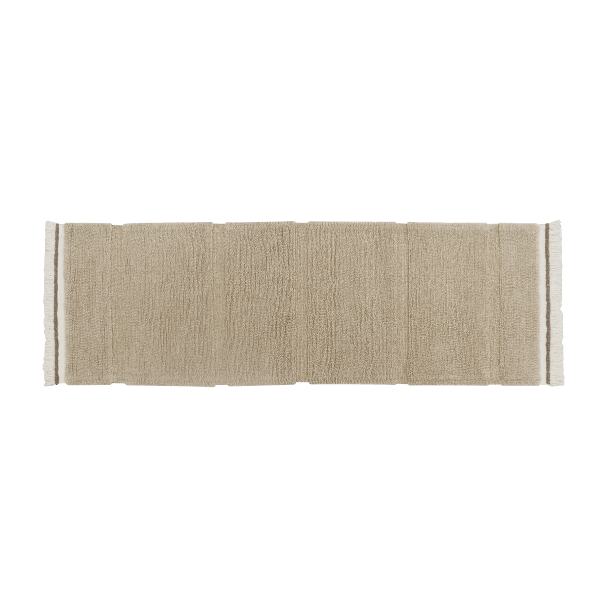 Tapis en laine beige 230x80 cm Steppe - Lorena Canals - The Cool Republic