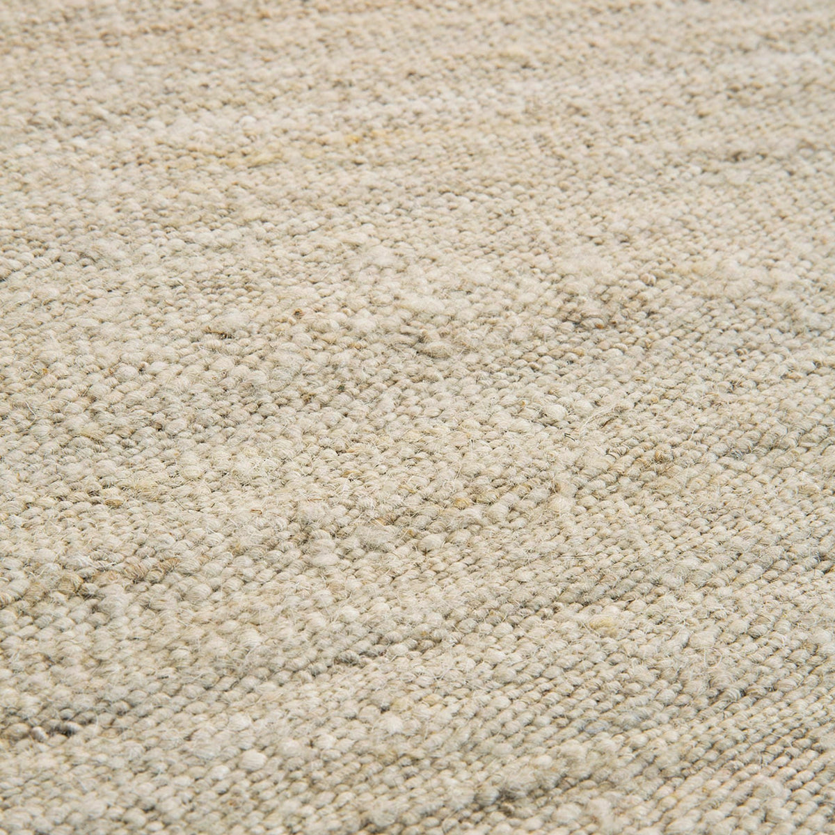 Tapis en laine beige 250x350 cm Nomad Kilim - Ethnicraft Accessories - The Cool Republic