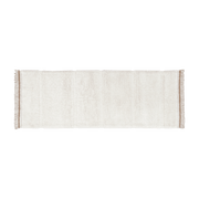 Tapis en laine blanc 230x80 cm Steppe - Lorena Canals - The Cool Republic