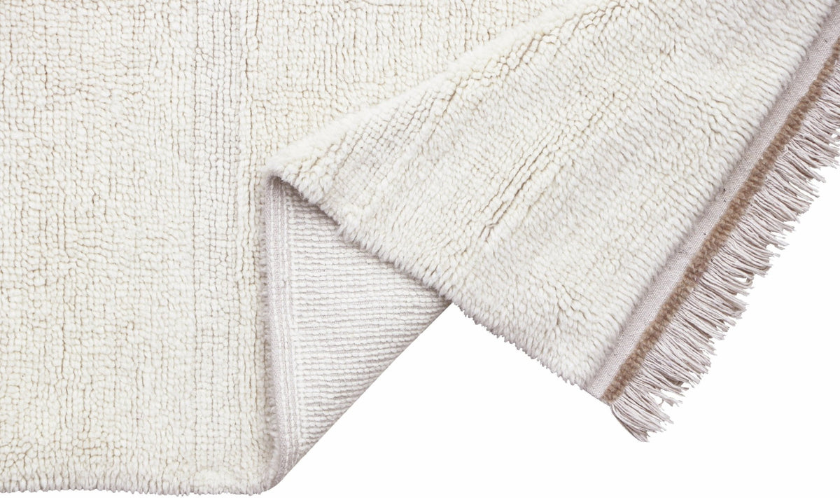Tapis en laine blanc 240x170 cm Steppe - Lorena Canals - The Cool Republic