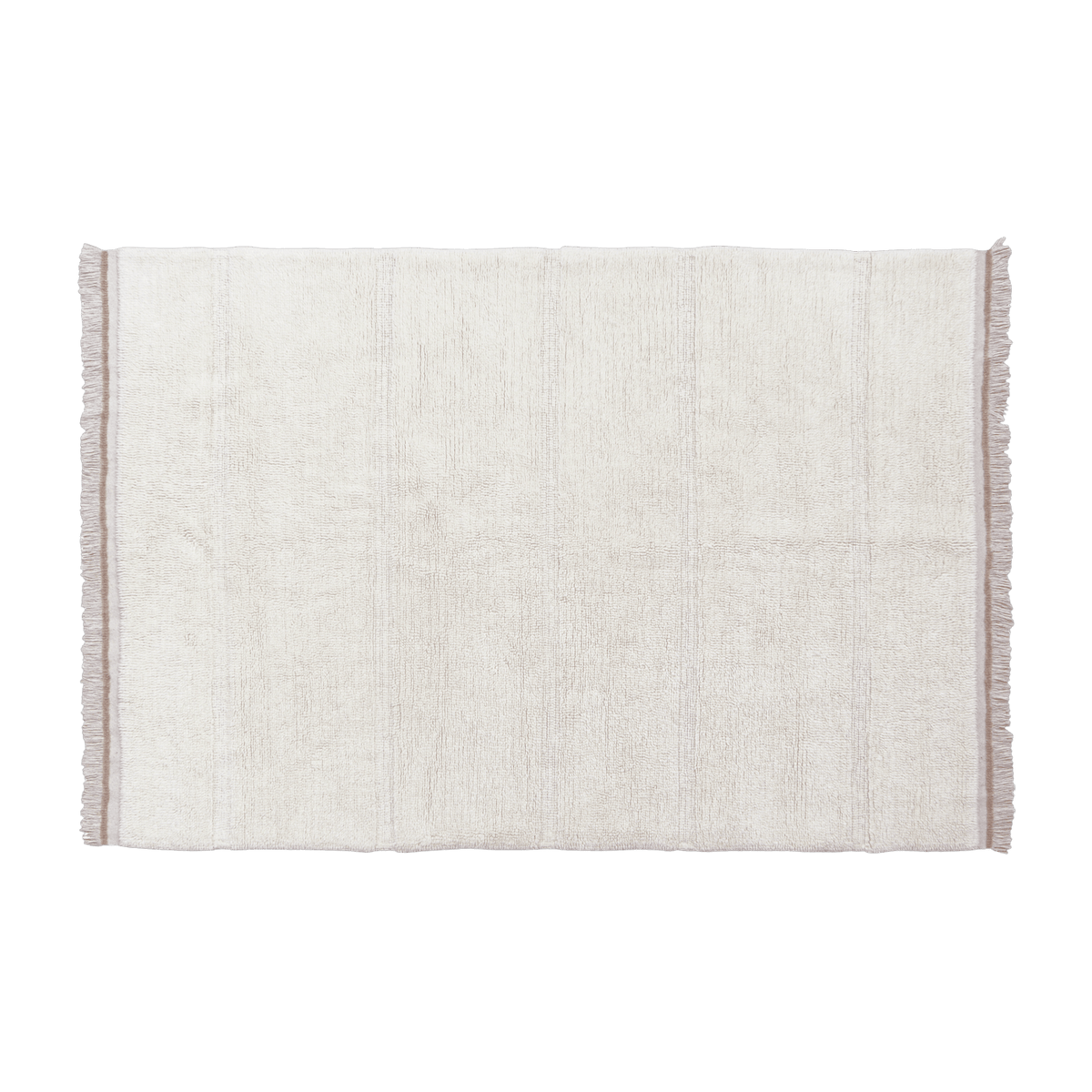 Wool carpet 240 x 170 cm white Steppe - Lorena Canals - The Cool Republic